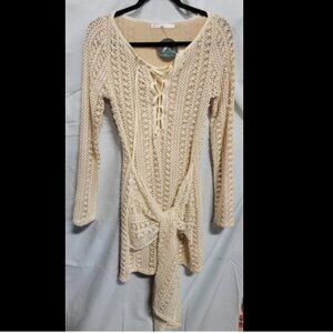 Salty Crochet sz MED Mini Dress